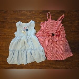 Disney Minnie Mouse Dresses 5T Bundle. Girls.
